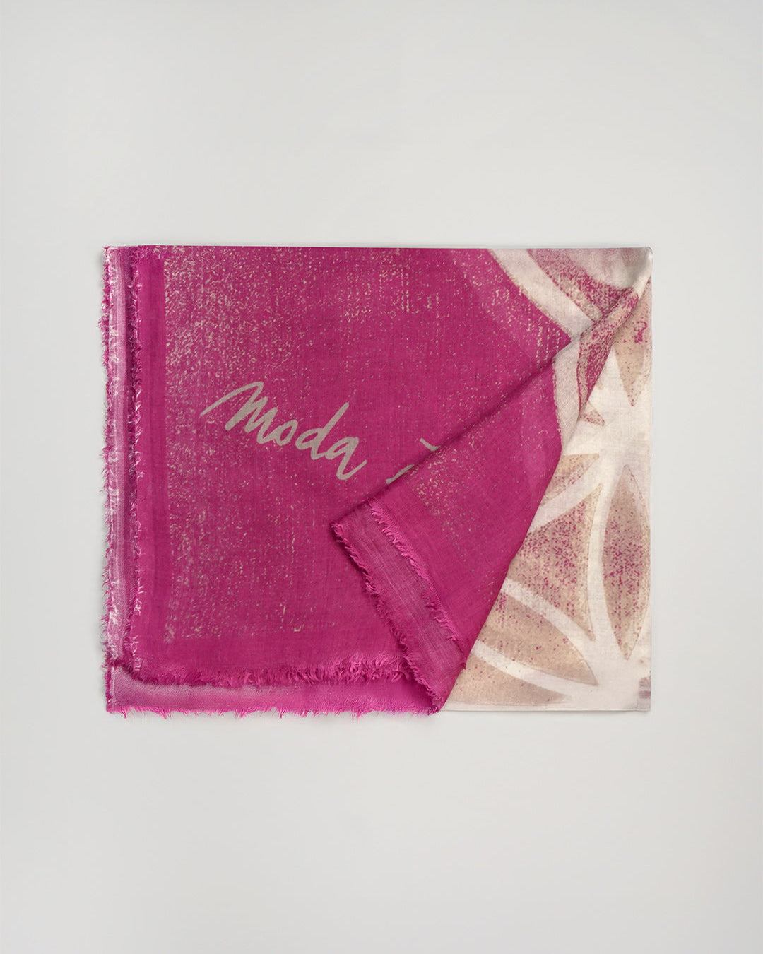 Shawl Fiore della Vita Fuxia