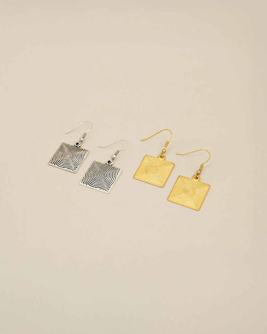 Earrings Quadrato